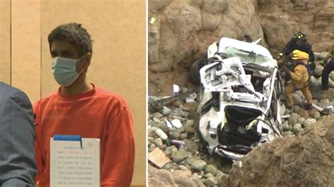 Pasadena doctor 'purposely drove off' cliff, wife says